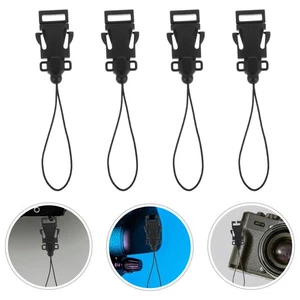 4 Piezas Correa Cámara Hebilla Teléfono Cordón Muñeca Lazo Conector Clips - Imagen 1 de 12