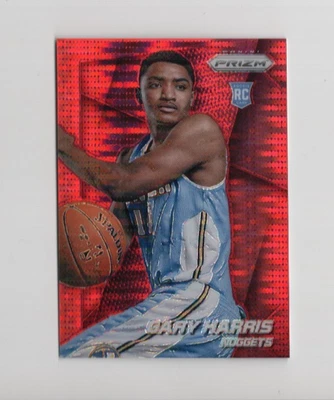 Gary Harris 2014-15 Panini Prizm baloncesto novato púlsar rojo #D/25 Denver #267 Foto 1 de 2