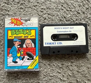 Bozo's Night Out - Zestaw zadań - Commodore 64 testowana gra w bardzo dobrym stanie - Zdjęcie 1 z 3