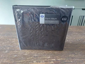 BOOTS Slip-In 200 Photos 6”x4” Black Photo Album New Unused - Picture 1 of 7