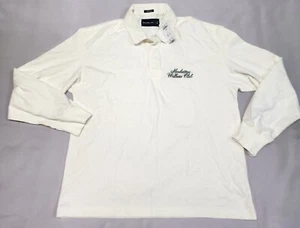 NWT! Abercrombie & Fitch Polo Shirt Rugby L/S-Men's S-Manhattan Wellness Club - Picture 1 of 6
