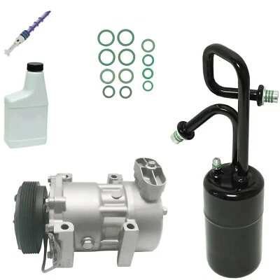 Kit de compresor de aire acondicionado RYC Reman FG550 para Jeep Cherokee TJ Wrangler Dodge Dakota Foto 1 de 4