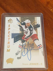 2016-17 SP Authentic Spectrum Autographs #47 Boone Jenner D SL@MF5 - Picture 1 of 2