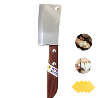 Cuchillo Kiwi Cuchillos de Cocina Chef Nº 504 Hoja de Acero Inoxidable Mango de Madera Cocinero Foto 1 de 4