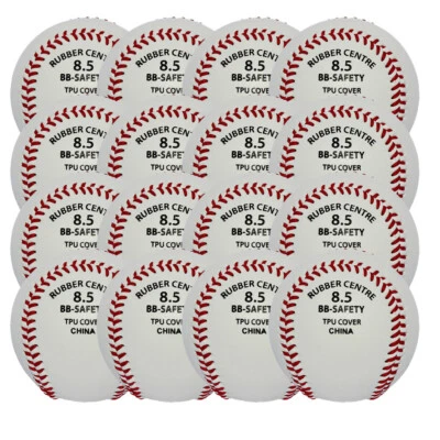 GTX BB-SAFETY8.5 Reduced 8.5 inch Baseball Teeball Ball - Dozen - image 1 of 4