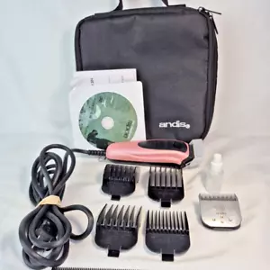 Andis Grooming Haarschneidemaschine RACD Easy Clip Versa rosa Hund Haustier schnurgebunden Tasche extra Kopf - Bild 1 von 10