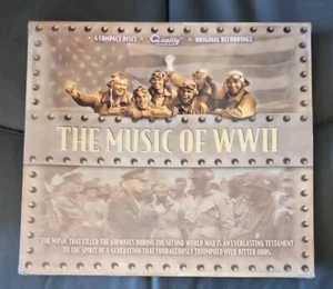 THE MUSIC OF WWII 2004 New 4 CDs Various Artists Original Recordings NEW SEALED - Picture 1 of 2