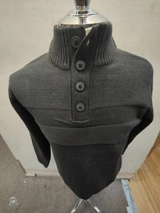 Haggar Men's Buttoned Jumper XL Charcoal - Picture 1 of 1