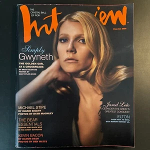 Interview Magazine Dec/Jan 2005 - Gwyneth Paltrow, Bacon, Elton, Leto, Downey Jr - Picture 1 of 9