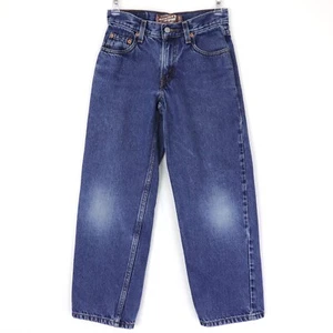 Levi's 550 Relaxed Fit Kids Denim Blue Jeans Size 12 Regular Boy Girl Youth - Picture 1 of 16