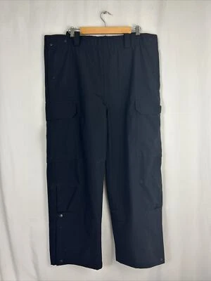 Blauer Men's Black Gortex All Weather Pants, Large Regular Cargo 42x27 Fits Xxl - Image 1 of 4