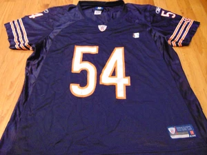 REEBOK WOMEN'S NFL EQUIPMENT CHICAGO BEARS BRIAN URLACHER JERSEY SIZE 2XL - Picture 1 of 5