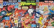 The New Warriors #8-10 Volume 1 (1990-1996) Marvel Comics - 3 Comics