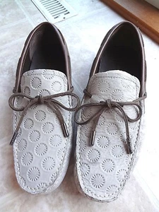 UGG Bel-Air Emboss Moccasins Loafers, men 9 (New) Free Shipping - Picture 1 of 11