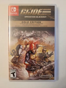 G I Joe: Operation Blackout Gold Edition Nintendo Switch NSW New Sealed - Picture 1 of 7