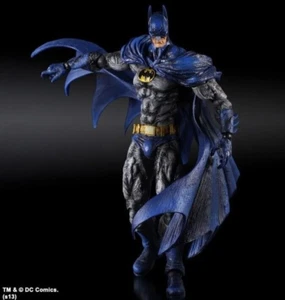 Batman Arkham City Play Arts Kai Batman 1970s Batsuit Skin Figure - Picture 1 of 13