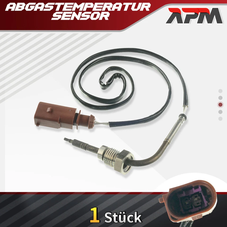 Sensor de temperatura de los gases de escape para Audi A3 TT VW Golf V VI Plus Passat Variant Skoda Seat - Imagen 1 de 4
