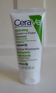 CeraVe Hydrating Cream-to-Foam Cleanser for Normal to Dry Skin 50ml