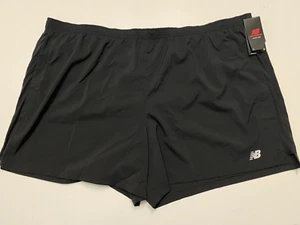 New Balance Training Shorts - 5XL - Black - NWT - Wicking Inner Brief Lining - Picture 1 of 6