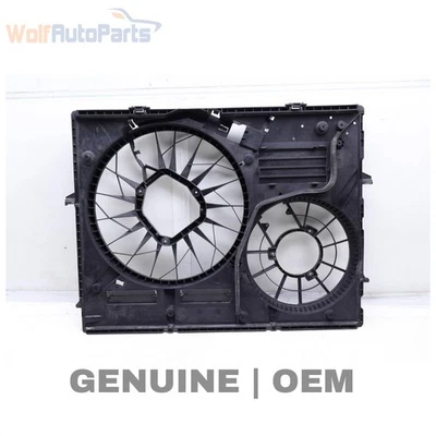 2004-2010 VW TOUAREG - Radiator Electric FAN Housing / COWL 7L0121203J - Image 1 of 4