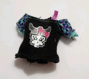 MONSTER HIGH TOP SHIRT ONLY KJERSTI TROLLSON BRAND BOO SKULLETTE DOLL CLOTHES - Picture 1 of 2