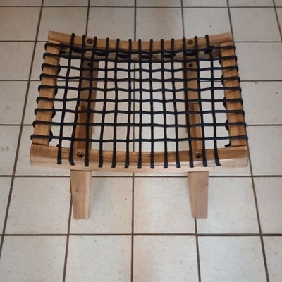 New in Box Ikea STACKHOLMEN Stool Outdoor Indoors brown stained 204.114.25 - Image 1 of 4