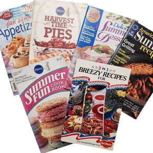 Vintage Lot 6 Betty Crocker Lot Rezeptbuch Kochbuch Heft Sommer Kochen - Bild 1 von 11