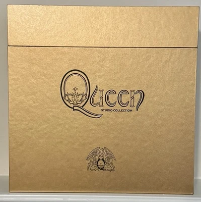 QUEEN-The Complete Studio Collection Vinyl **BOX & BOOK ONLY** EX Condition Foto 1 de 4