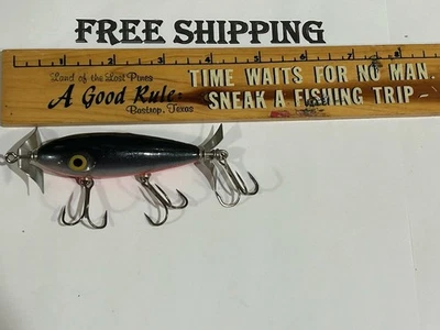 Woodchopper Luhr Jensen 1/2 Oz. TOPWATER FISHING LURE NICE TACKLE BOX FIND - Image 1 of 4