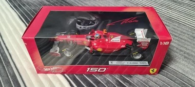 Modellino F1 Ferrari 150 Italia - Fernando Alonso - Hot Wheels Racing - 1:18 - Immagine 1 di 4