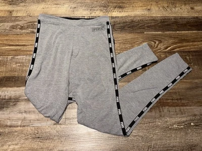 Leggings Victorias Secret ROSA Gris con ROSA Abajo El Lateral Talla XS Foto 1 de 3