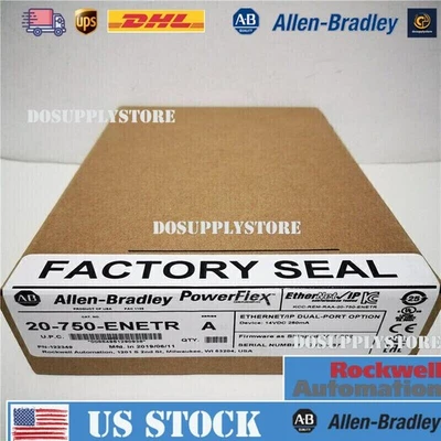 New Factory Sealed AB 20-750-ENETR SER A PowerFlex 750 2-P ENet/IP Module - Image 1 of 4