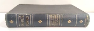 THE WORKS OF DANIEL DEFOE (1883 Hardcover) NIMMO Robinson Crusoe - Bild 1 von 12