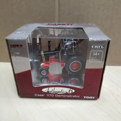 Ertl Authentic #6 Case 1170 Black Knight Demonstrator 1/64 Stock #14897 NIB - Image 1 of 4