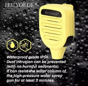Radio Micrófono Impermeable Control Remoto Portátil Walkie Talkie Micrófono con Audi de 3,5 mm... - Imagen 1 de 5