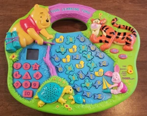 Vintage Tiger Electronics WINNIE THE POOH LEARNING POND educational toy Disney - Picture 1 of 20