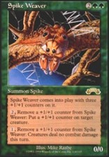 Japanese Spike Weaver ~ Lightly Played Exodus Foreign MTG Magic UltimateMTG Gree