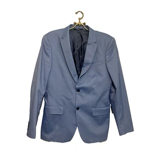 Perry Ellis Men Blue Very Slim Stretch Sport Coat Blazer Jacket Size 42R nwot - Picture 1 of 5
