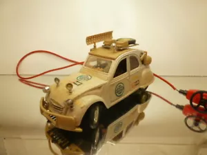 DICKIE CITROEN 2CV RAID AFRIQUE 1973 - L31.0cm - GOOD CONDITION - Picture 1 of 12