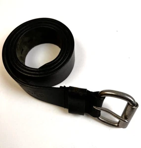 Cabela's Cintura Pelle Uomo 38 Marrone Argento Larga 1,5" Outdoor Lavoro Utilità - Foto 1 di 4