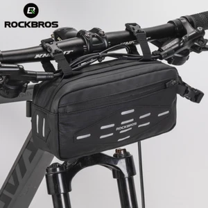 ROCKBROS Road Mountain Bike Bicycle Bag Front Handlebar Frame Bag Waterproof 2L - Picture 1 of 8