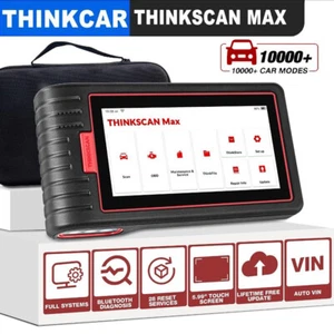 Thinkscan Max Car OBD2 Diagnostic Scan Tool All Systems Scanner for All Vehicles - Picture 1 of 19