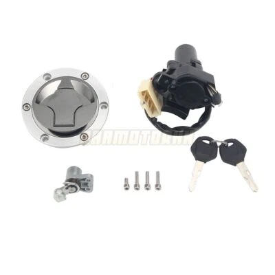 Zündschloss Tankdeckel Sitzbankschloss für Kawasaki EX250 NINJA 250 2013-2017 - Image 1 of 4
