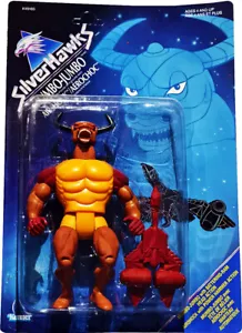 SilverHawks : Mumbo-Jumbo, non poinçonné, vintage 1986 pour collection, neuf MOSC ! AFA IT ! - Photo 1/2