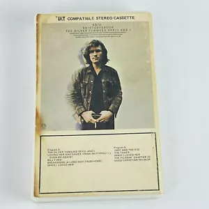 The Silver Tongued Devil and I Kris Kristofferson 1971 Monument Clam Shell Snap - Picture 1 of 7
