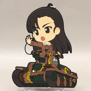 Kinuyo Nishi Girls und Panzer Rubber Mascot Strap Banpresto Anime Japan X332 - Picture 1 of 3