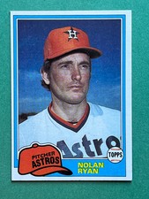 1981 Topps Baseball Cards Complete Your Set U-Pick