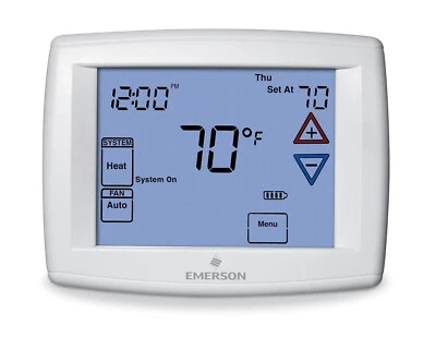 Emerson 1F95-1277 Touchscreen 7-Day Programmable Thermostat Brand NEW Free Ship - Image 1 of 4