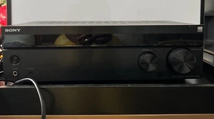 Sony - 5.2-Channel AV Receiver - Black - Model: STR-DH59 - for PARTS / REPAIR - Picture 1 of 9