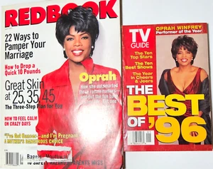 Vintage Redbook magazine May 1997 TV Guide 1/4/97 Oprah - Picture 1 of 11